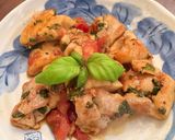 フレッシュバジルチキン作り方4写真