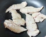 簡単、パスタソースあえササミ作り方1写真