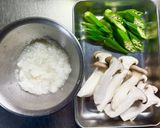 鶏胸肉とエリンギとオクラのみぞれ煮。作り方2写真