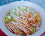 ＊白菜とえのきと九条ネギの豚汁＊作り方3写真