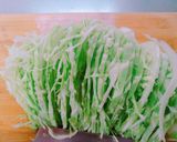 ＊豚の蒲焼きとガリしそキャベツ＊作り方2写真