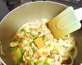 パスタキューブで、残野菜の絶品リゾット風作り方3写真