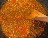トマトで作る甘辛キーマカレー作り方5写真