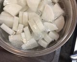 大根とかぼちゃ、こうや豆腐の煮物作り方2写真