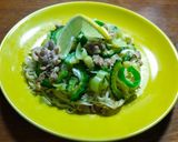 ゴーヤとピーマンの素麺チャンプルー作り方9写真