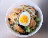 ニンニク醤油の鶏丼作り方11写真
