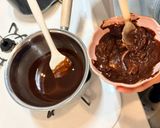 スイートチョコとグランマルニエの生チョコ作り方5写真