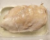 レンジで簡単！鶏むね肉のよだれ鶏作り方5写真