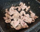 豚肉と小松菜のうま汁煮作り方2写真