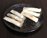 餃子の皮大量消費！桃クリームチーズ巻作り方9写真