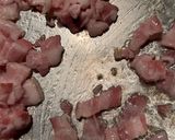 白菜とベーコンのクリーム煮作り方1写真