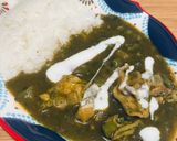 小松菜グリーンカレー作り方9写真