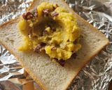 さつま芋&アイスでフレンチトースト☆朝食作り方2写真