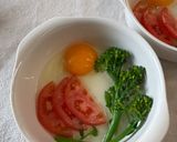 一皿で完結💕朝ご飯の目玉焼き作り方6写真