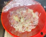 玉葱ベーコンチーズinフレンチトースト作り方1写真