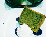 抹茶パウダー入り米粉シフォンケーキ作り方18写真