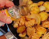 🍠さつま芋とズボラ鶏団子🐥のピリ辛炒め作り方8写真