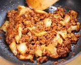 行列の韓国料理店の🍚スンドゥブチゲ🤩作り方4写真