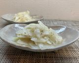 蓮根と新玉ねぎのサラダ粒マスタード風味作り方5写真