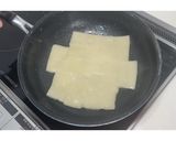 切り餅のpizza！もちピザ★動画あり★作り方12写真