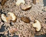 ひき肉とかぼちゃ厚揚げの甘辛みそ炒め♪作り方4写真