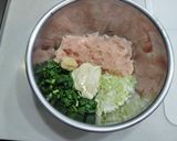 和風おろし鶏肉ハンバーグ作り方4写真