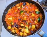 夏野菜のキーマカレー作り方8写真