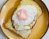 朝食ランチ♡ベーコンエッグチーズトースト作り方2写真