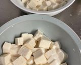 サラダ麻婆豆腐⭐︎絹木綿ミックス⭐︎生姜味作り方2写真