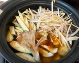 簡単！ヘルシー茄子鍋レシピ和風醤油ベース作り方7写真