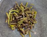 さっぱり副菜♡わらびと塩昆布の甘酢和え作り方2写真