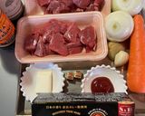 ワインで煮こむわが家の定番ビーフカレー作り方1写真