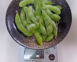 彩り♪炒り卵と枝豆＆塩昆布おにぎり作り方1写真