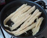 豚挽き肉と湯葉と春雨の炒めもの麻婆ソース作り方1写真