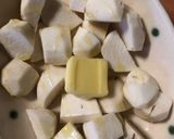 里芋バター作り方1写真