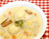夕飯に。ダマになりにくい！米粉のクリームシチュー作り方12写真