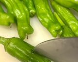 レンコン鶏もも肉ししとうのオイスター炒め作り方1写真