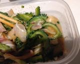 【沖縄料理屋の味】ゴーヤとミミガーの和物作り方3写真