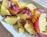 ほくほくバター風味♪さつまいもの煮物作り方4写真