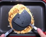 キャベツたっぷり　東西折衷お好み焼き作り方7写真