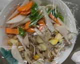 お一人様野菜たっぷり赤味噌天津飯味親子丼作り方10写真