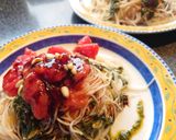 トマトの冷製パスタ作り方7写真