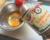 豆苗ときのこと玉子の　中華炒め作り方4写真