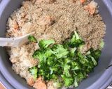 【保育園給食】たんぱくおにぎり作り方4写真
