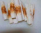 竹輪の生姜醤油の磯辺揚げ作り方1写真