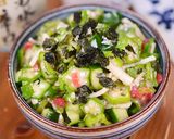 甘酸っぱ~い夏の🎐ネバネバ夏野菜サラダ🥗作り方6写真