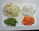 野菜たくさん入った中華スープ作り方1写真
