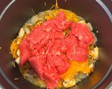 ストウブで★お野菜たっぷり牛丼作り方3写真