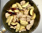 豚ロース薄切り肉とナスのカンタン酢炒め作り方6写真