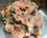 材料4つ！簡単な 大葉の鶏つくね作り方3写真